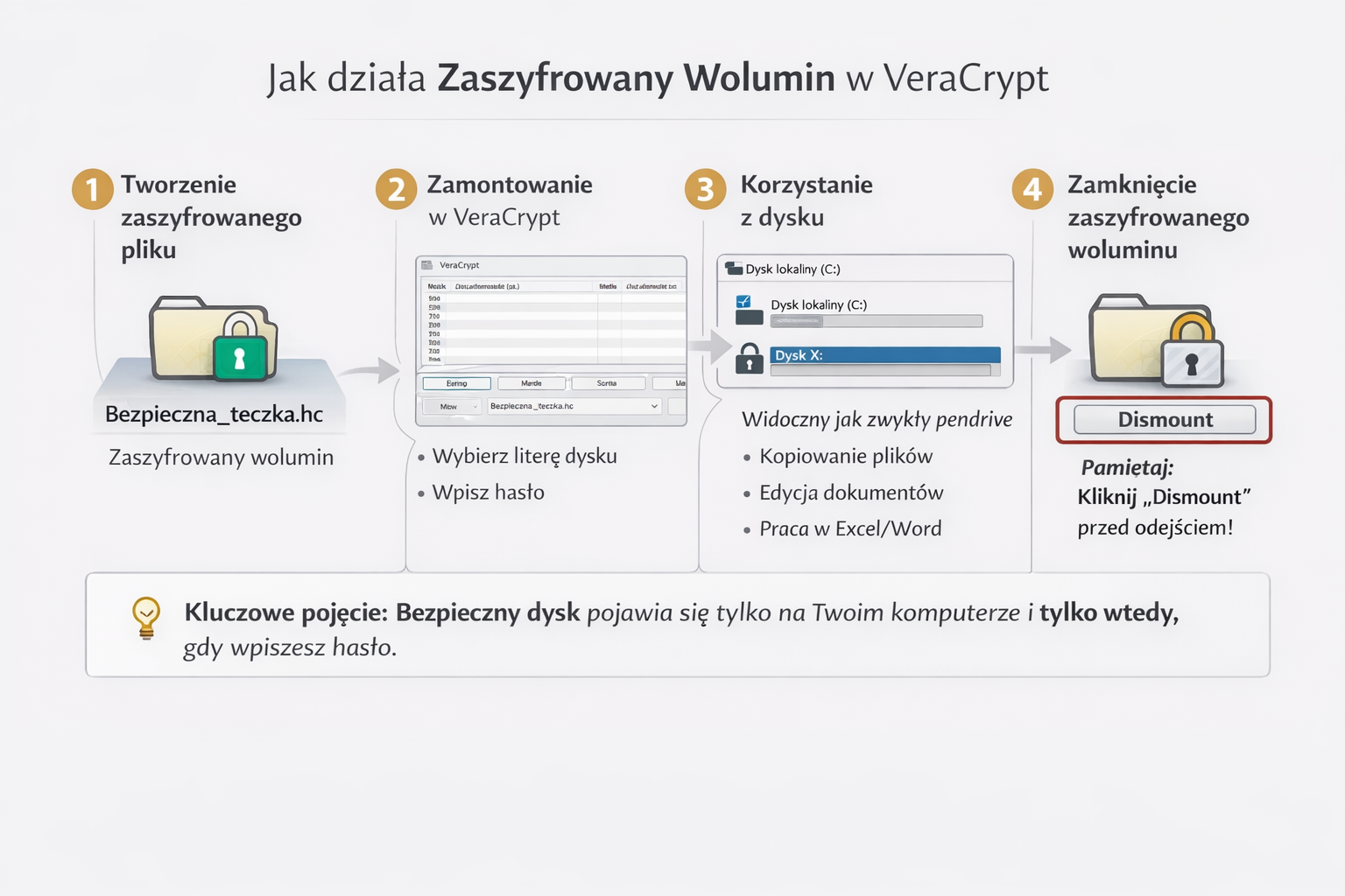 praca z wolumenem